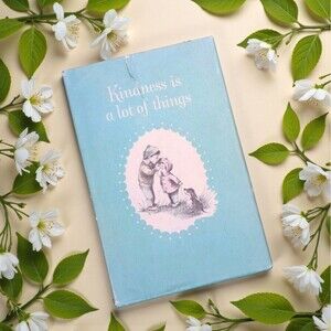 Kindness Is a Lot of Things 1965 Edith Eckblad Gift Book C.R. Gibson Vintage HC